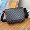 Designer New Flap Messenger Damier Graphite N40418