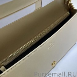 Replicas Horsebit 1955 chain wallet 621892 Beige