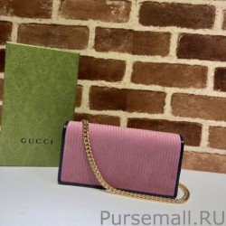 High Horsebit 1955 chain wallet 621892 Pink