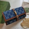 1:1 Mirror Jackie 1961 Chain Wallet 652681 Blue