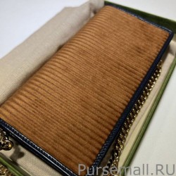 Replicas Horsebit 1955 chain wallet 621892 Brown