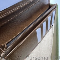 Top Long wallet with Interlocking G 672947