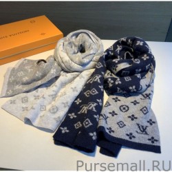 Fashion Monogram Denim Scarf M76245 30 x 180