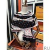 7 Star printed cashmere long scarf 100 x 200