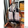 7 Star printed cashmere long scarf 100 x 200