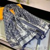 Replica Studdy Denim Monogram Shawl 140 M73698