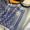 Replica Studdy Denim Monogram Shawl 140 M73698