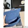 Replicas Small Flap Bag AS3134 Blue