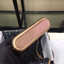 High Gabrielle Clutch With Chain Gold