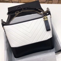 Perfect Gabrielle Hobo Bag A91810 White / Black