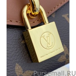 Replica Padlock On Strap Handbags M80763 Brown