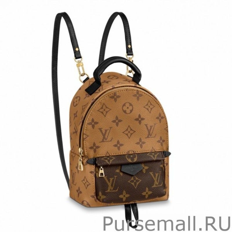 Best Palm Springs Mini Backpack Monogram Reverse M44872