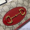 7 Star Horsebit 1955 chain wallet 621892 Red