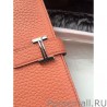 Cheap Hermes Bearn Wallet In Crevette Leather