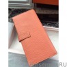 Cheap Hermes Bearn Wallet In Crevette Leather