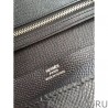 Top Quality Hermes Bearn Wallet In Black Epsom Leather