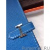 Copy Hermes Bearn Wallet In Mykonos Epsom Leather