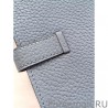 Best Hermes Bearn Wallet In Pale Blue Leather