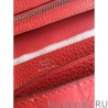 Luxury Hermes Bearn Wallet In Rose Jaipur Leather