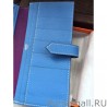 Copy Hermes Bicolor Bearn Wallet In Cyclamen Epsom Leather