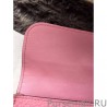 Replicas Hermes Constance Long Wallet In Pink Leather