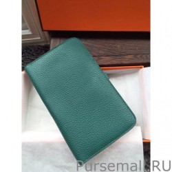 Copy Hermes Dogon Wallet In Malachite Leather