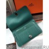 Copy Hermes Dogon Wallet In Malachite Leather