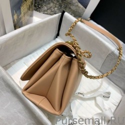 Inspired Pearl Boy Chain Bag AS2638 Apricot