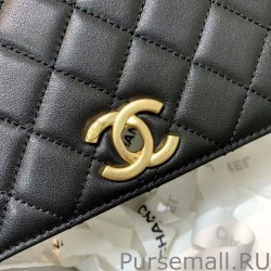 Wholesale Pearl Boy Chain Bag AS2638 Black