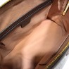 Luxury Ophidia GG medium top handle bag 524533 Dark Coffee