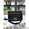 Replicas Small Boy Flap Shoulder Bag A67085 Black