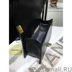 Replicas Small Boy Flap Shoulder Bag A67085 Black