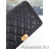 Luxury Classic Grained Woc Bag A33814 Black