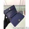 Replica Classic Grained Woc Bag A33814 Dark Blue