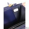 Replica Classic Grained Woc Bag A33814 Dark Blue