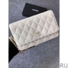 AAA+ Classic Grained Woc Bag A33814 White