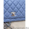 Fashion Classic Lambskin Woc Bag A80972 Blue