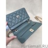 1:1 Mirror Classic Lambskin Woc Bag A80972 Dark Green