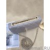 1:1 Mirror Classic Lambskin Woc Bag A80972 Gray