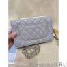 1:1 Mirror Classic Lambskin Woc Bag A80972 Gray