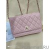 Perfect Classic Lambskin Woc Bag A80972 Pink