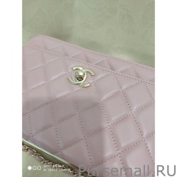 Perfect Classic Lambskin Woc Bag A80972 Pink