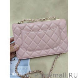 Perfect Classic Lambskin Woc Bag A80972 Pink