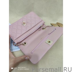 Perfect Classic Lambskin Woc Bag A80972 Pink