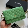 Knockoff Classic Woc Bag A33814 Green