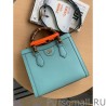 High Quality Diana small Tote Bag 660195 Light Blue