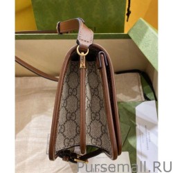 Top Quality Mini shoulder bag with Interlocking G 671620 Coffee