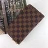 Top Quality Zippy Wallet Damier Ebene Canvas N60046