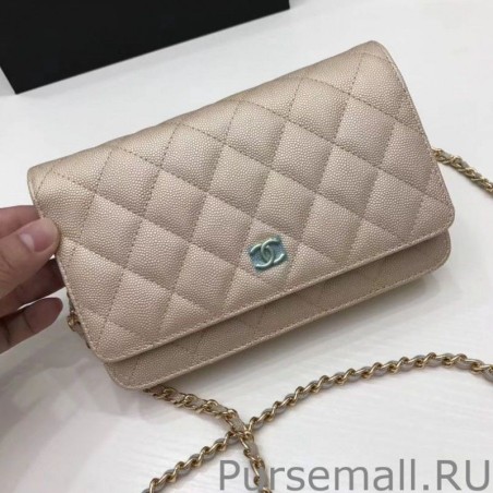 High Quality WOC Classic Quilted A15206 Apricot