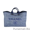 Wholesale Canvas Large Deauville Tote A66942 Blue